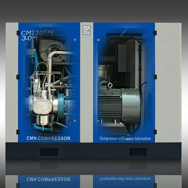 High Pressure Oil Free Screw Air Compressor High Pressure Oil Free Screw Air Compressor